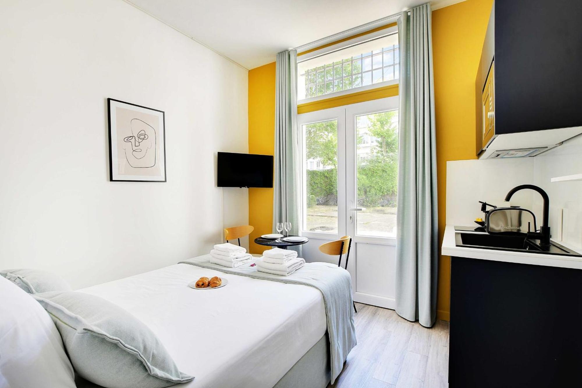 Residence Des Poissonniers Paris Bagian luar foto